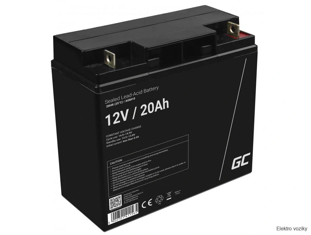 Gélové batérie 20Ah / 12V