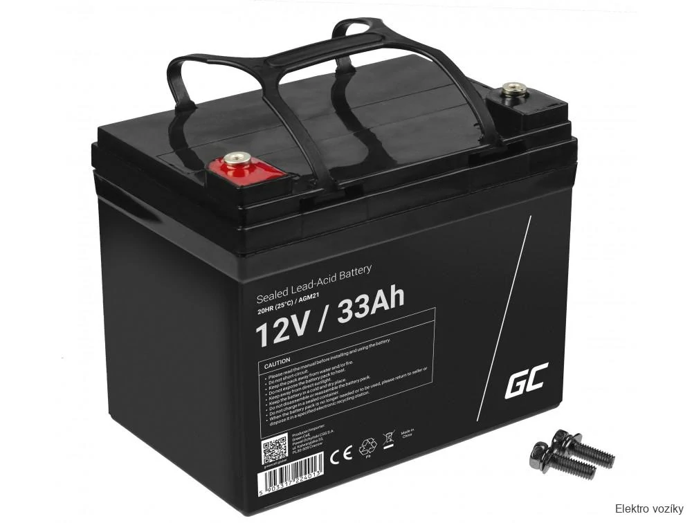Gélové batérie 33Ah / 12V