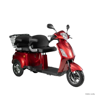 Dvojmiestny elektrický trojkolesový skúter Volta Plus +